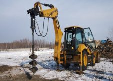 Ямобур Delta RD-12 (на базе CAT 428F)