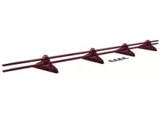 Снегозадержатель NEW трубчатый Grand Line RAL 3005 3м