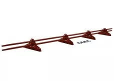 Снегозадержатель NEW трубчатый Grand Line RAL 3009 3м